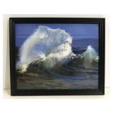 Art Sale! Framed waves wall art