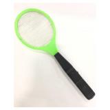 Green and black electric fly swatter
