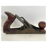 Wood plain with red handle