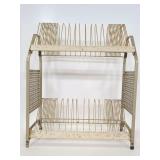 MCM Lyric metal record rack organizer