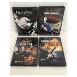 Death Wish 1-4 with Charles Bronson on DVD