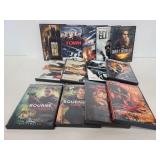 Collection of action movies DVDs