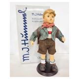 M.J.Hummel Goebel boy porcelain doll with box