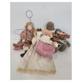 Handmade fabric dolls