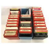 Lot of assorted vintage 8 tracks