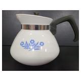 Corningware blue cornflower 6 cup coffee pot