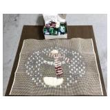 DIY rug yarn and template- already started