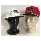 Lot of 2 baseball caps