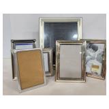 Silver trim frames