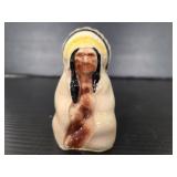 Nat8ve American chief shaker