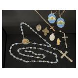 Assorted small Religious pieces collection