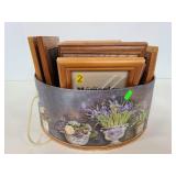 Collection of wood frames