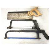 3 assorted saws combo lot