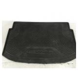 Black rubber C-max floor mat