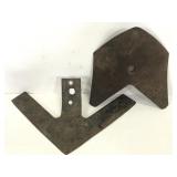 Two vintage metal anchor pieces