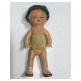 Little vintage boy figure