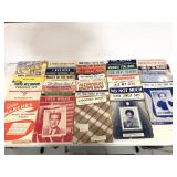 Lot of assorted music sheets/ songs