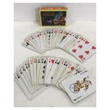 Box of Las Vegas poker playing cards