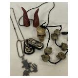 Lot of gothic accessories
