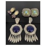 Trio of earth inspired earring sets