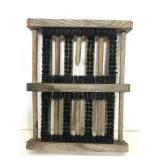 Vintage wooden brush tool