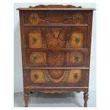 Victorian style tall chest dresser