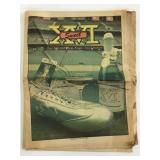 Two Vintage Super Bowl XVI 1982 newspapers