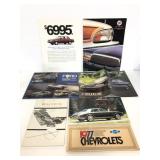 Lot of assorted vehicle brands pamphlets/ ephemera
