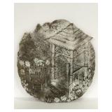 Outdoor garden stepping stone