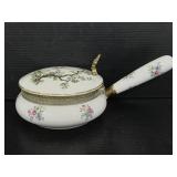 Vintage gold trimmed crumb catcher