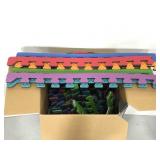 Box of assorted foam mat edges