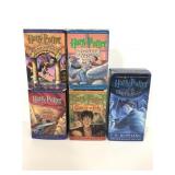 Harry Potter audio books 1-5 on cassette tapes