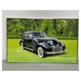 Danny Whitfield framed vintage Buick art print