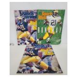 Three Sports Illustrated magazines UofM