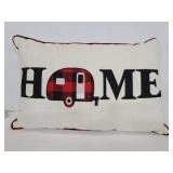 Home throw pillow