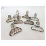 Set of 8 citrus wedge presses