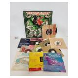 Vintage vinyl records