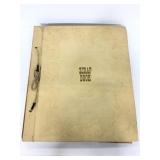 Vintage homemade ScrapBook