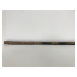 Carved wood tribal instrument