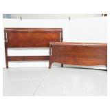 Vintage Drexel twin size headboard & foot board