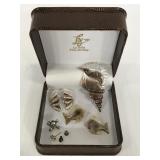 Lot of 1 pin, 2 sets clip earrings & others