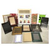 Lot of 16 assorted picture frames