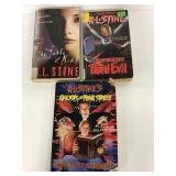Three R.L. Stine adolescent chapter books