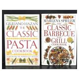 Pasta & Barbecue/Grill hardcover cookbooks