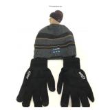 New Bluetooth music hat with pair of iGloves