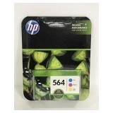New Pack of 3 HP original ink cartridges