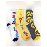 Three new pairs of The Beatles socks