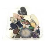 Lot of assorted stones and seashells