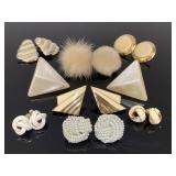 Collection of vintage earrings