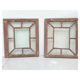 Pair of antique windows
